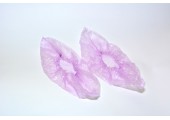 Бахилы полиэтиленовые упрочненные, Фиолетовые 5 гр.