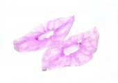 Бахилы полиэтиленовые упрочненные, Фиолетовые 5 гр.